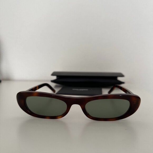 Saint Laurent Accessories - YSL Sunglasses, SL 557 Shade, Havana